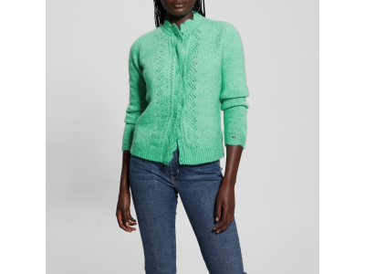 GUESS Cardigan Macie - vert d'eau