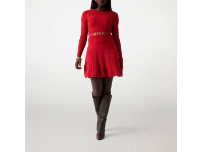GUESS Robe Paige - rouge