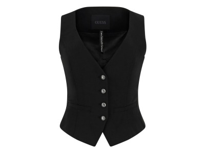 GUESS Gilet sans manches Fatima - noir