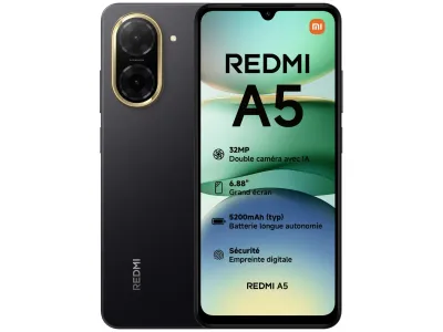 Smartphone Redmi A5 128 Go Noir XIAOMI