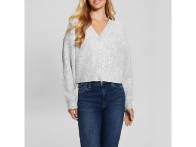 GUESS Sweat Riley - à sequins - gris