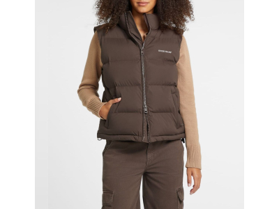 GUESS Doudoune sans manches - marron