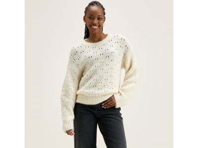 Pull - blanc cassé