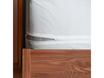 Protège matelas - coton - blanc - 130 g/m²