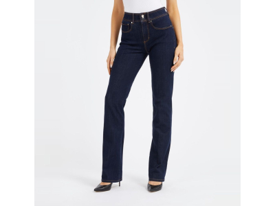 Jeans - coupe droite - bleu denim