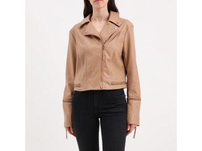 GUESS Blouson Alice - croppé - camel