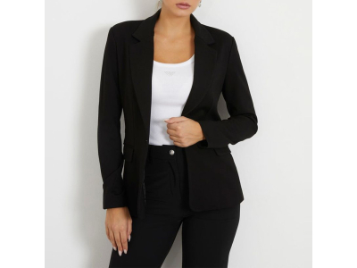 GUESS Blazer Anna - coupe slim - noir