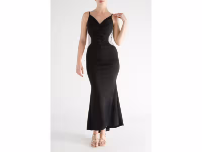 RINASCIMENTO Robe longue - Noir