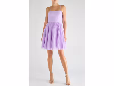 RINASCIMENTO Robe plissée - Violet