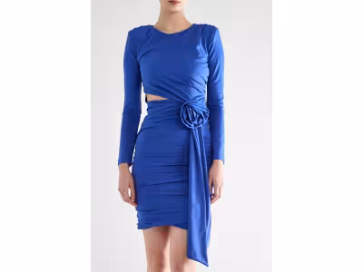 RINASCIMENTO Robe fourreau - Bleu