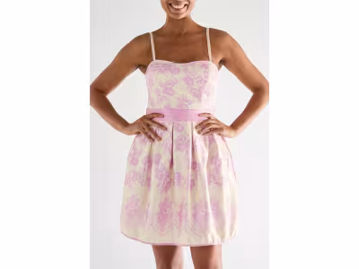  RINASCIMENTO Robe patineuse - Rose