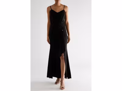 RINASCIMENTO Robe longue - Noir
