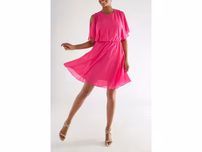 RINASCIMENTO Robe patineuse - Fuchsia