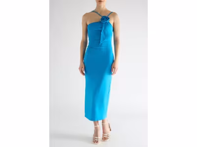 RINASCIMENTO Robe midi - Bleu