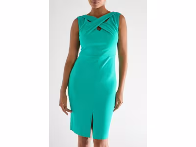 RINASCIMENTO Robe fourreau - Vert