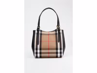 BURBERRY Cabas en cuir Ll Sm Canterby - Noir