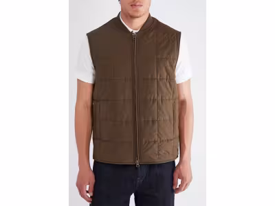 BURBERRY Veste sans manches Alten - Kaki