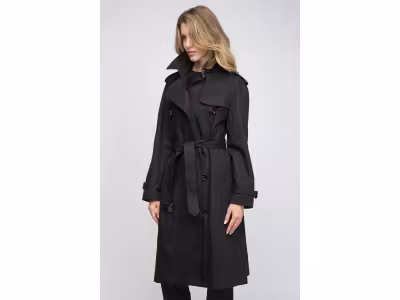 BURBERRY Trench Hillington Long - Noir