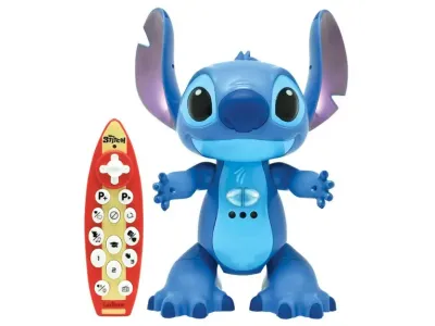 Stitch bilingue interactif et surf télécommandé