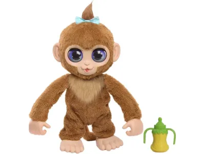 Peluche intéractive Peanut le singe - Furreal