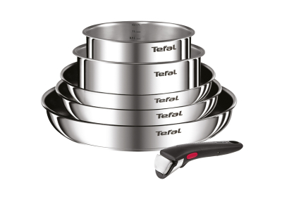 Batterie 6 pièces en inox