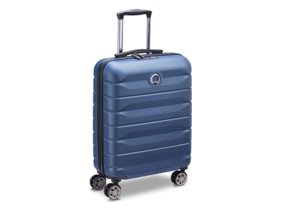 DELSEY Valise cabine slim Air Armour - bleu nuit