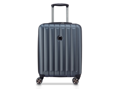DELSEY Valise cabine Longitude slim extensible - anthracite