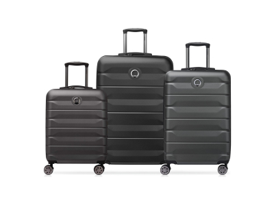 DELSEY Set de 3 valises Air Armour - noir