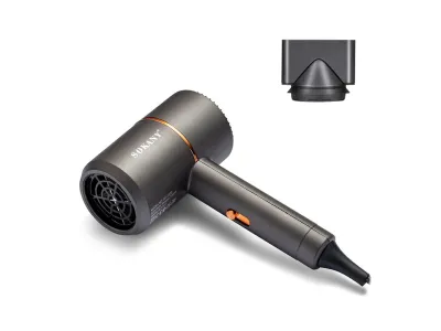 DAM Sèche-cheveux professionnel 1200w. Haute puissance, 2 vitesses