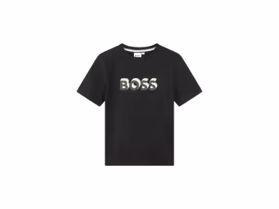 T-shirt regular - Noir - Boss