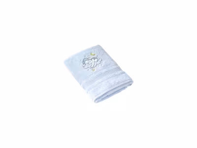 TRADITION DES VOSGES Drap de douche Karl - Ciel - 70 x 140 cm