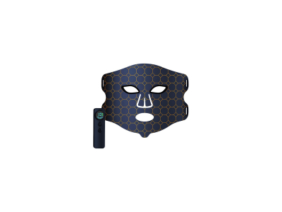 DAM HEALTH Masque facial traitement lumière LED télécommandé en silicone