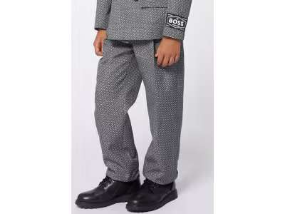 Pantalon de costume - Gris foncé - Boss