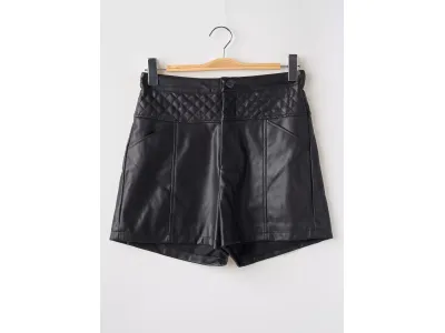 morgan Short - Tissage simili-cuir